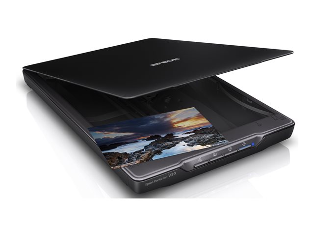 Epson Perfection V39II - Flatbed scanner - Contact Image Sensor (CIS) - A4/Letter - 4800 dpi x 4800 dpi - USB 2.0