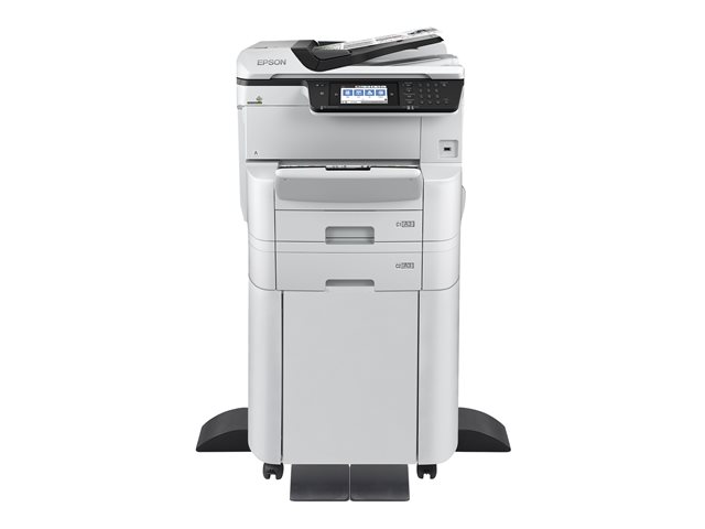 Epson WorkForce Pro WF-C8690DTWFC - Multifunction printer - colour - ink-jet - A3 (media) - up to 22 ppm (copying) - up to 24 ppm (printing) - 835 sheets - 33.6 Kbps - Gigabit LAN, USB host, NFC, USB 3.0, USB 2.0 host, Wi-Fi(ac)