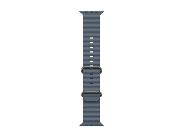Apple Watch Ultra 3 GPS + Cellular 49mm Natural Titanium Case with Anchor Blue Ocean Band