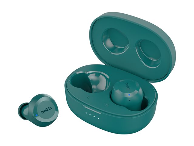 Belkin SoundForm Bolt - True wireless earphones with mic - in-ear - Bluetooth - teal