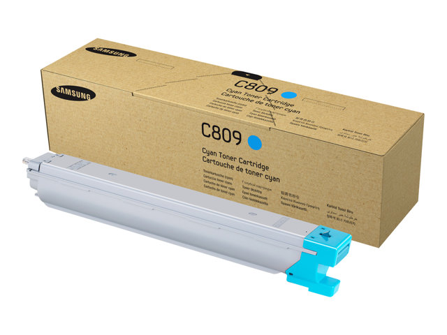 Samsung CLT-C809S - Cyan - original - toner cartridge (SS567A) - for MultiXpress CLX-9201, 9206, 9251, 9256, 9258, 9301, 9306, 9358, 9811, 9812, 9813