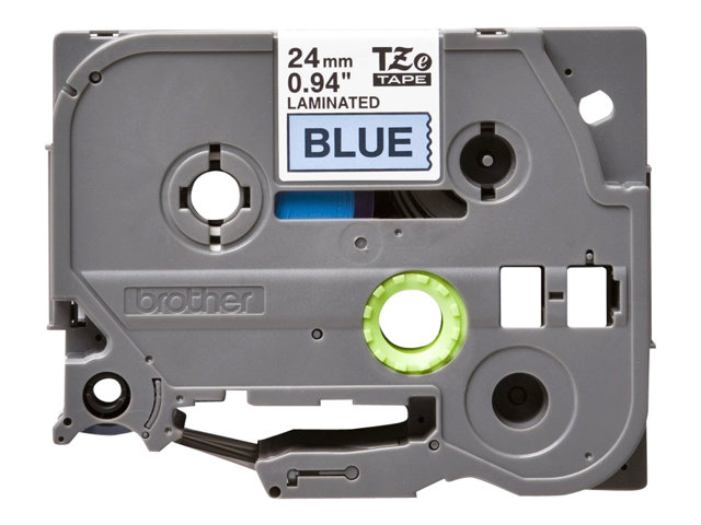 Brother TZe-551 - Black on blue - Roll (2.4 cm) 1 cassette(s) laminated tape - for Brother PT-D600, P-Touch PT-2730, 3600, D600, D800, E550, H500, P700, P750, P900, P950