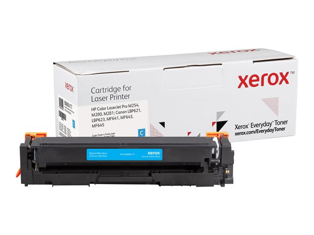 Everyday - Cyan - compatible - toner cartridge (alternative for: Canon CRG-054C, HP 203A) - for Canon ImageCLASS LBP622, MF641, MF642, MF644, HP Color LaserJet Pro MFP M280, MFP M281