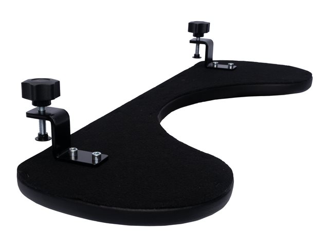 Ergonomische Armsteun Beugel en klem Zwart