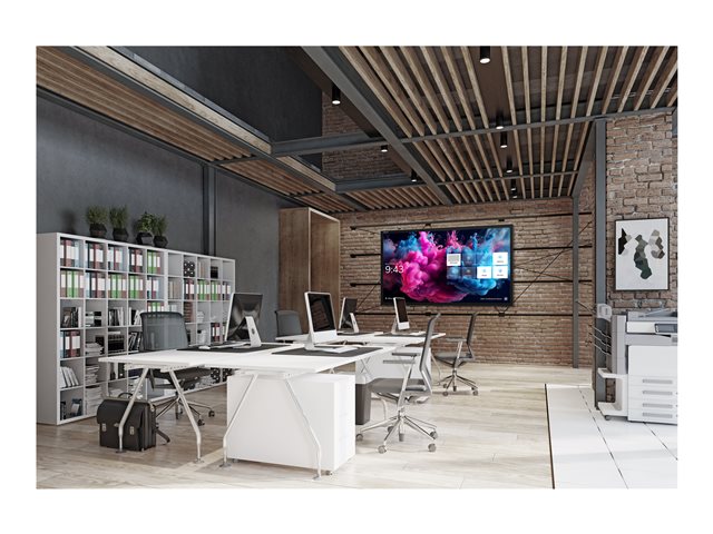 Avocor AVH-8620 - 86\" diagonale klasse H Series led-achtergrondverlichting lcd-scherm - interactief - met aanraakscherm (meerdere vingers) - 4K UHD (2160p) 3840 x 2160 - direct brandende led
