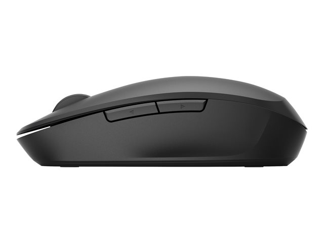 HP Dual Mode - Mouse - wireless - Bluetooth, 2.4 GHz - USB wireless receiver - black - for HP 21, 22, 24, 27, Pavilion 24, 27, 32, TP01