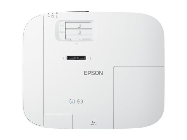 Epson EH-TW6150 - 3LCD projector - 2800 lumens (white) - 2800 lumens (colour) - 16:9 - 4K - black / white