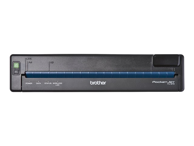 Brother PocketJet 6 PJ-673 - Printer - B/W - direct thermal - A4/Legal - 300 x 300 dpi - up to 6 ppm - USB 2.0, Wi-Fi