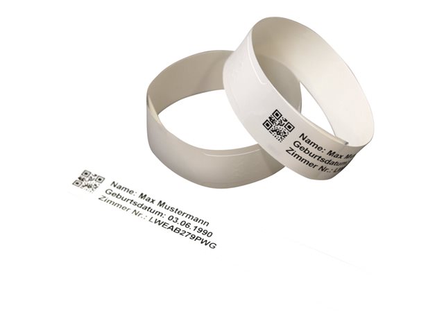 Patient Wristbands Adult White 11in 200