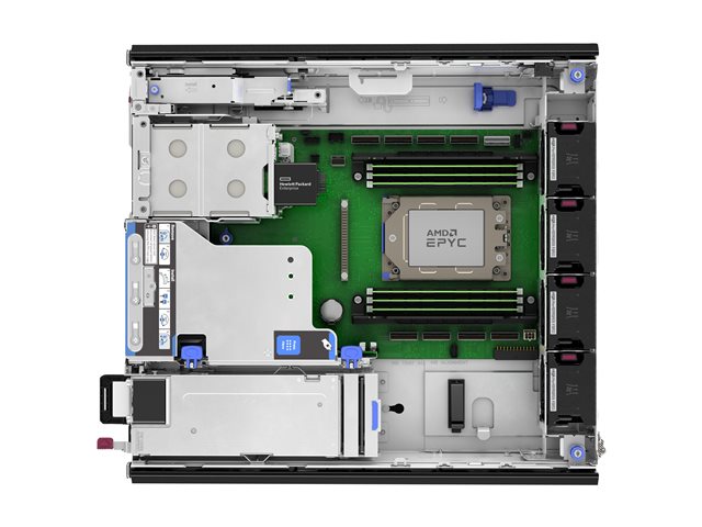 HPE ProLiant DL145 Gen11 Network Choice - Server - rack-mountable 2U - 1-way - 1 x EPYC 8024P / up to 3 GHz - RAM 32 GB - hot-swap 2.5\" bay(s) - SSD 2 x 480 GB - NVMe - Gigabit Ethernet - monitor: none