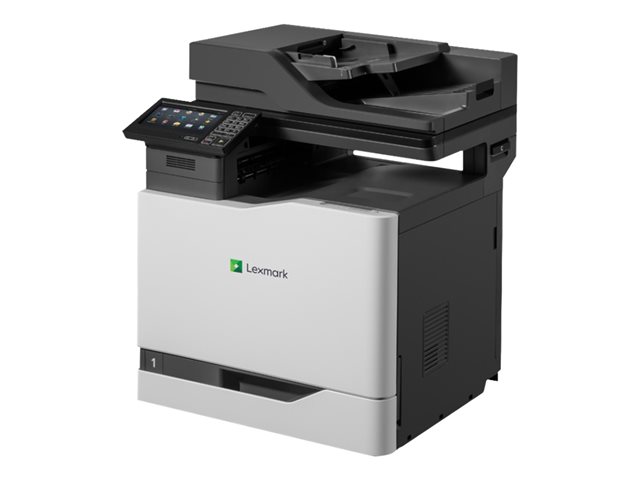 Lexmark CX820dtfe - Multifunction printer - colour - laser - Legal (216 x 356 mm)/A4 (210 x 297 mm) (original) - A4/Legal (media) - up to 50 ppm (copying) - up to 50 ppm (printing) - 1750 sheets - 33.6 Kbps - USB 2.0, Gigabit LAN, USB host