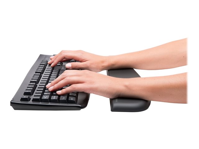 Kensington ERGOSOFT WR STANDARD - Keyboard wrist rest - black