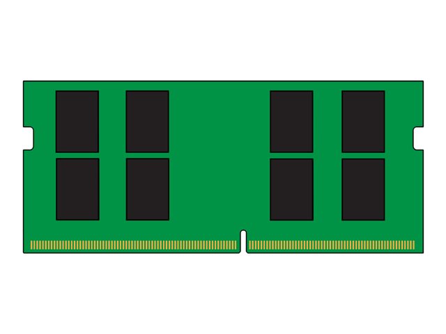 Kingston ValueRAM - DDR4 - module - 16 GB - SO-DIMM 260-pin - 3200 MHz / PC4-25600 - CL22 - 1.2 V - unbuffered - non-ECC - for Intel Next Unit of Computing 12 Pro Kit - NUC12WSHi3, 12 Pro Kit - NUC12WSKi5