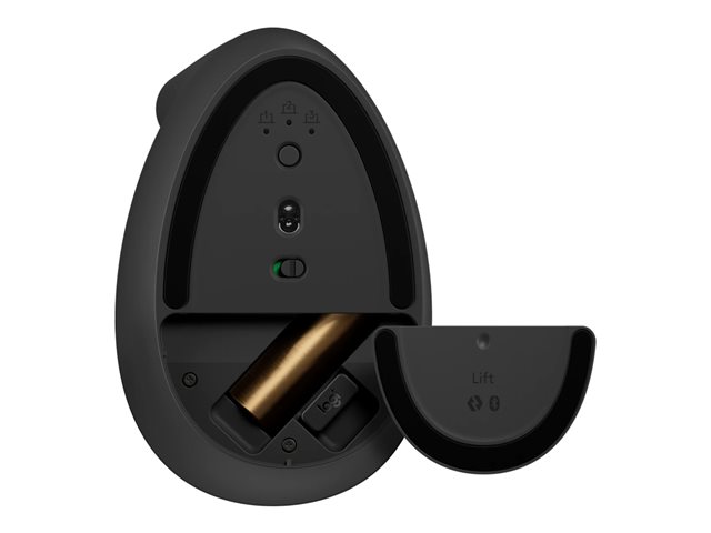 Logitech Lift Mouse - Bluetooth - USB Type A - Left-handed