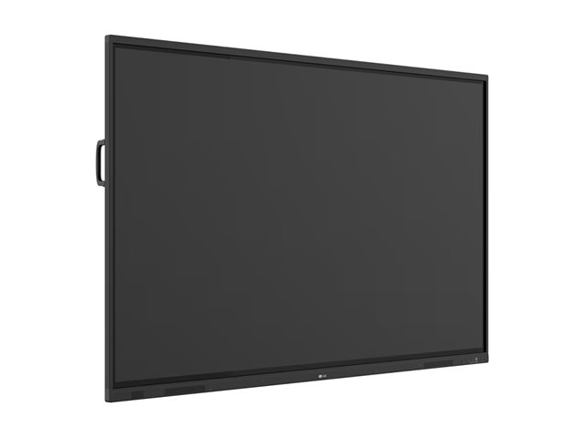 LG CreateBoard 86TR3DQ-B - 86\" Diagonal Class TR3DQ Series LED-backlit LCD display - education / business - with touchscreen (multi touch) / 8-microphone array - Android - 4K UHD (2160p) 3840 x 2160 - Direct LED - black