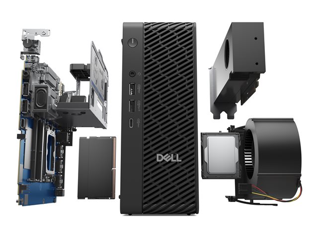 SPL|Dell Pro Max Micro FCM2250|TPM|U7-265|32GB|1TB SSD|Nvidia A1000|280W|WLAN|vPro|W11 Pro|3Y Basic Onsite