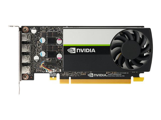 NVIDIA T1000E - Graphics card - t1000E - 8 GB - 4 x Mini DisplayPort