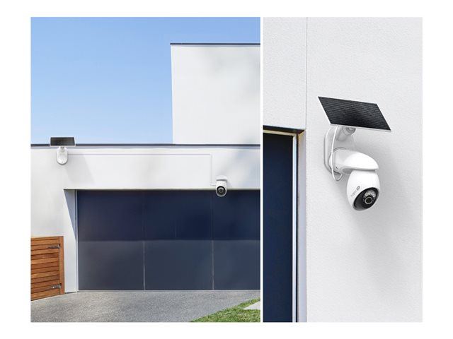 Tapo C660 KITSolar-Powered Pan/Tilt Security Camera Kit4K Ultimate Clarity: The camera features 4K 8MP resolution and 18× digital zoom for superior clarity.Free Person/Pet/Vehicle Detection: The camera identifies people, pets, and vehicles, reducing