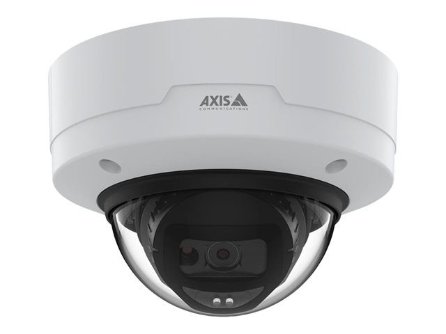 AXIS M3215-LVE - Network surveillance camera - dome - outdoor - vandal / waterproof - colour (Day&Night) - 2 MP - 1920 x 1080 - fixed iris - fixed focal - audio - LAN 10/100 - H.264, MPEG-4 Part 10, H.265, MPEG-H Part 2, MJPEG, HEVC, AVC - DC 12 V / PoE Class 3