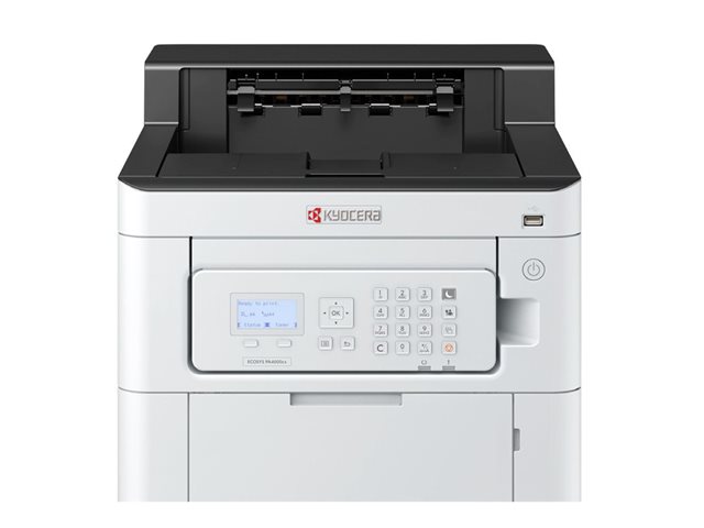 Kyocera ECOSYS PA4000cx - Printer - colour - Duplex - laser - A4/Legal - 1200 x 1200 dpi - up to 45 ppm (mono) / up to 45 ppm (colour) - capacity: 600 sheets - USB 2.0, Gigabit LAN, USB host