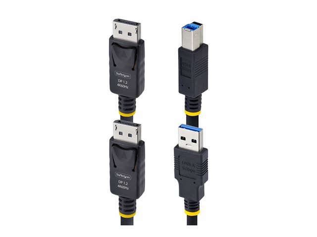 3m DisplayPort and USB 5Gbps KVM Cable