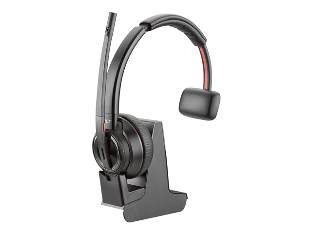 Poly Savi 8210 UC DECT 1880-1900 MHz USB-A Headset EMEA - INTL English - Euro plug - Replaces Poly SKU 209213-02