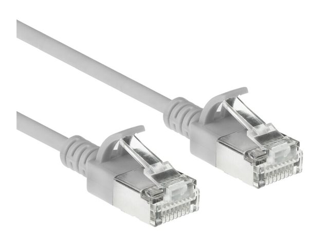 CAT6A S/FTP SLIMLINE GY 2.00M. 1 stk