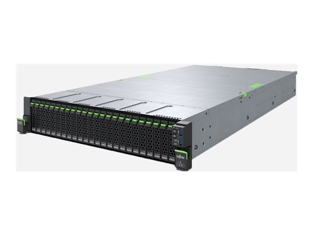 Fujitsu PRIMERGY RX2540 M7 - Server - rack-mountable 2U - 2-way - 1 x Xeon Gold 6434 / up to 4.1 GHz - RAM 32 GB - SATA - hot-swap 2.5\" bay(s) - no HDD - monitor: none - with 3 Years 24x7 Fujitsu Support Pack On-Site Service