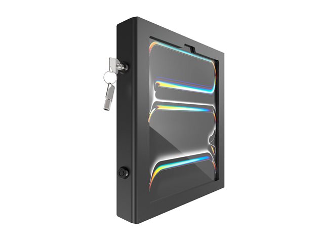 Compulocks iPad Pro M4 13\" (2024), Apex Secured Enclosure Wall Mount - Enclosure - for tablet - secured - lockable - metal frame - black - screen size: 13\" - wall-mountable - for Apple 13-inch iPad Pro Wi-Fi (M4)