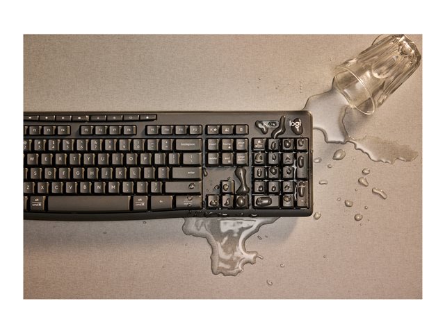 Logitech MK370 Combo for Business - Keyboard and mouse set - wireless - Bluetooth LE - AZERTY - French - graphite