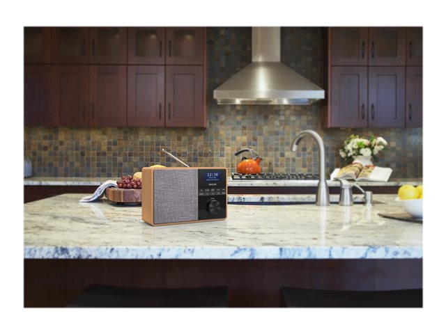 Philips TAR5505 - DAB portable radio - 5 Watt - light wood