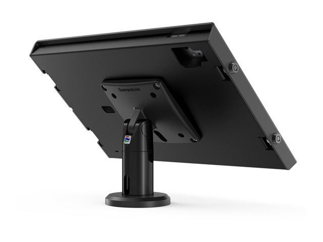Compulocks iPad Pro M4 13\" (2024), Apex Enclosure Tilting Stand 4\" - Mounting kit (enclosure, stand) - exposed front/back camera and sensors - for tablet - lockable - metal frame - black - screen size: 13\" - wall-mountable - for Apple 13-inch iPad Pro (M4)