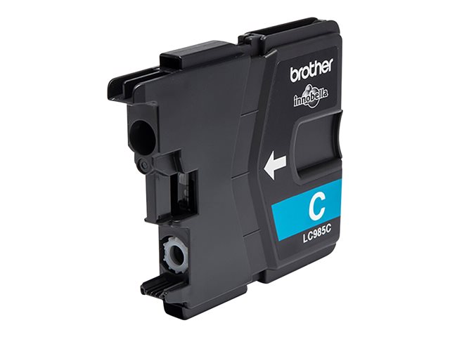 LC-985 inktcartridge cyaan standard capacity 260 paginas 1-pack blister zonder alarm