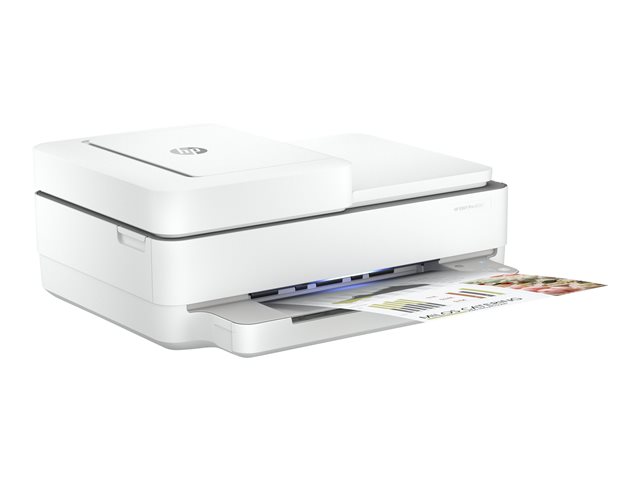 HP ENVY Pro 6432e All-in-One - Multifunction printer - colour - ink-jet - 216 x 297 mm (original) - A4/Letter (media) - up to 8 ppm (copying) - up to 10 ppm (printing) - 100 sheets - 14.4 Kbps - USB 2.0, Wi-Fi(ac) - HP Instant Ink eligible