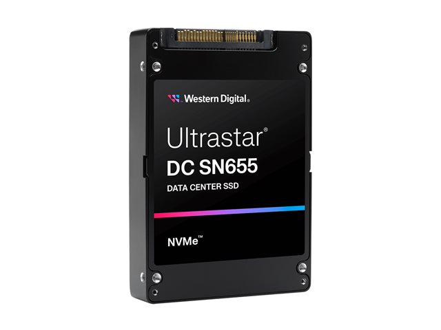 WD Ultrastar DC SN655 WUS5EA1A1ESP7E3 - SSD - 15.36 TB - internal - 2.5\" - U.3 PCIe 4.0 (NVMe)