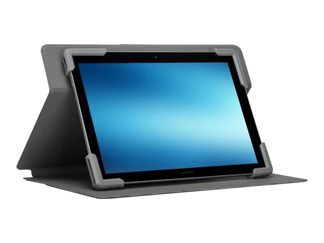 Targus Safe Fit Universal 360° Rotating - Flip cover for tablet - polyurethane - black - 9\" - 10.5\"
