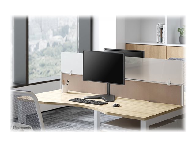 Neomounts FPMA-D550SBLACK - Stand - full-motion - for flat panel - black - screen size: up to 32\" - desktop
