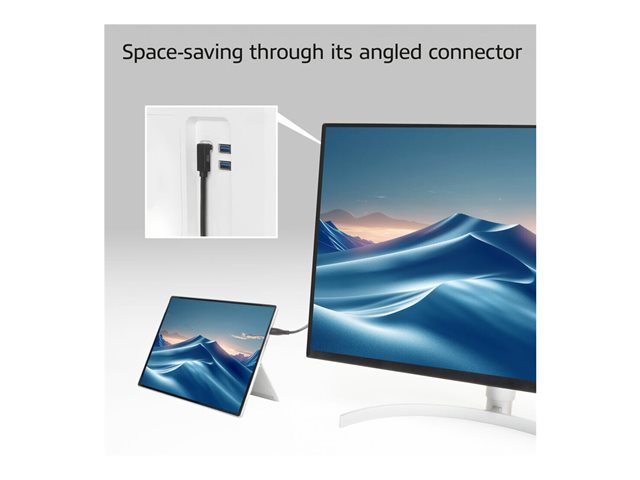 USB CM ST - CM UP 10G 60W 2M. 1 stk