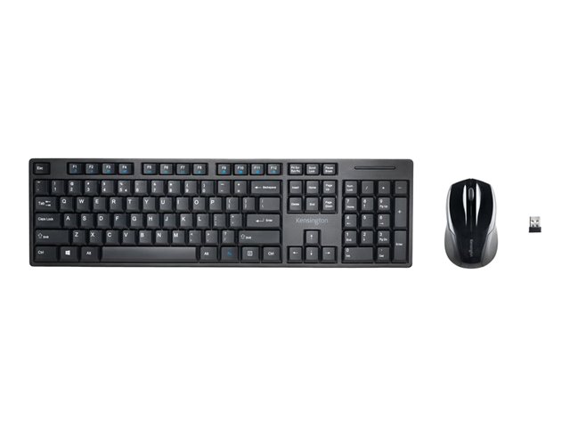 Pro Fit Low-Profile Wireless Desktop Set Black (Azerty - Belgium)