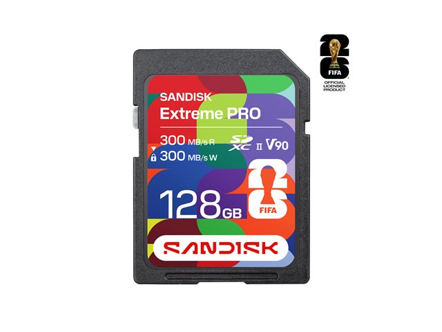 FIFA Extreme PRO 128GB V90 SDXC UHS-II