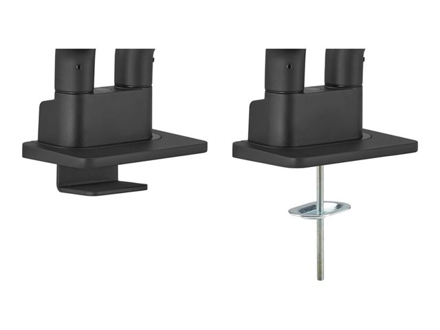 Neomounts DS70S-950BL2 - Mounting kit (2 mounting arms) - full-motion - for 2 monitors - aluminium - black - screen size: 17\"-35\" - desk-mountable