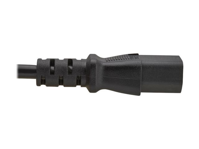 Eaton Tripp Lite Series - Power cable - IEC 60320 C14 to power IEC 60320 C13 - 250 V - 10 A - 50 cm - black - Europe - for P/N: B020-U16-19-IPF, B020-U16-19-IPG, B020-U16-19-KF, B020-U16-19-KG