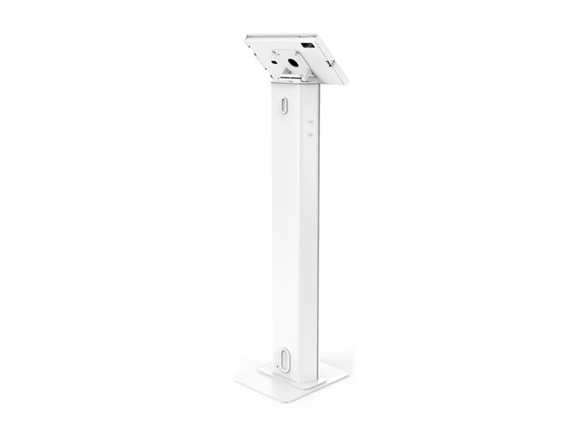 Compulocks Apex BrandMe - Stand - for tablet - brandable - lockable - metal frame, polypropylene panel - white - floor-standing - for Apple iPad A16 Wi-Fi, A16 Wi-Fi + Cellular