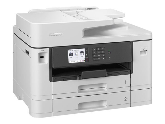 Brother MFC-J5740DW - Multifunction printer - colour - ink-jet - A3 (media) - up to 25 ppm (copying) - up to 28 ppm (printing) - 600 sheets - 33.6 Kbps - USB 2.0, LAN, Wi-Fi(n), USB host