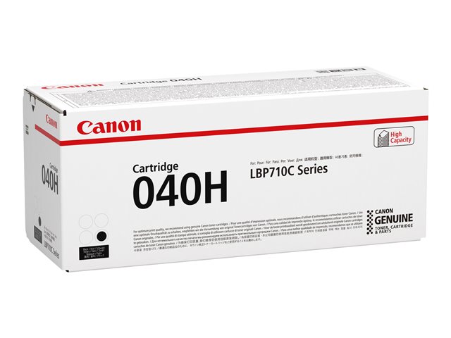 Canon 040 H - High capacity - black - original - toner cartridge - for imageCLASS LBP712Cdn