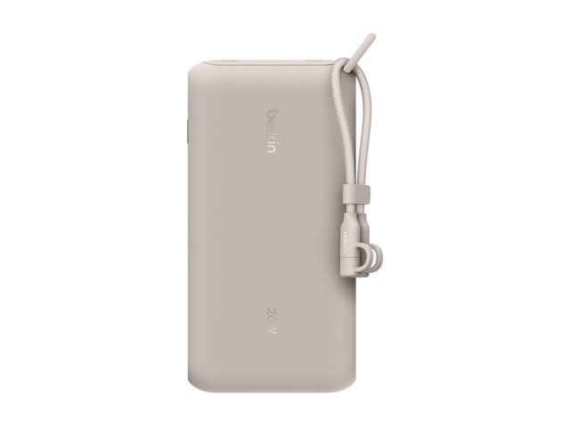 20k PD20W Power Bank with Display, Sand