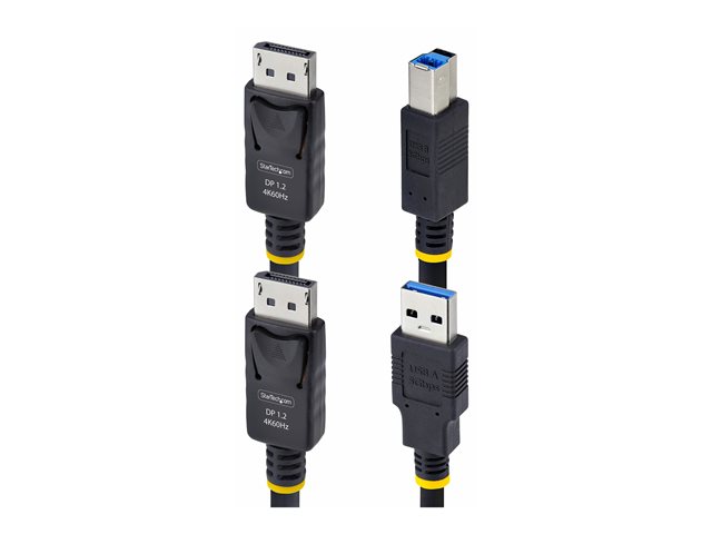 1.8m DisplayPort and USB 5Gbps KVM Cable