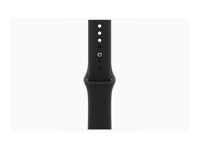 Apple Watch Series 12 GPS + Cellular 46mm Black Aluminium Case with Black Sport Band - S/M