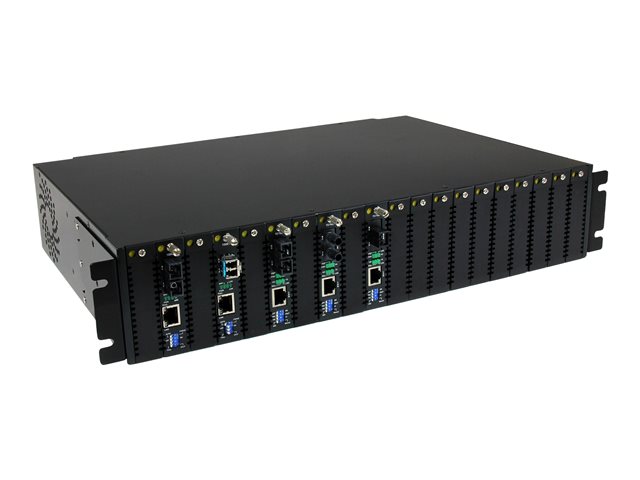 StarTech.com Multimode (MM) LC Fiber Media Converter for 1Gbe Network - 550m Range - Gigabit Ethernet - 850nm - with SFP Transceiver (ET91000LC2) - Fibre media converter - 1GbE - 1000Base-LX, 1000Base-SX, 1000Base-T - RJ-45 / LC multi-mode - up to 550 m - 850 nm - for P/N: ETCHS2U, SVA12M2NEUA, SVA12M5NA