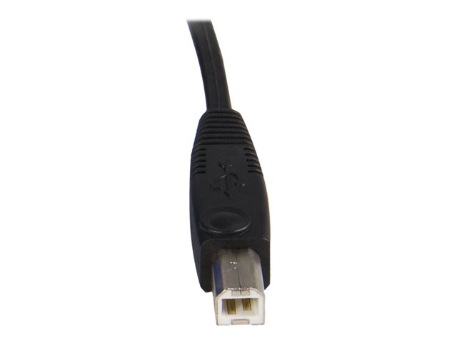 StarTech.com 2-in-1 USB KVM Cable - Keyboard / video / mouse / USB cable - HD-15 (VGA), USB Type B (M) to USB, HD-15 (VGA) - 6 ft - SVUSB2N1_6 - Keyboard / video / mouse / USB cable - HD-15 (VGA), USB Type B (M) to USB, HD-15 (VGA) - 1.8 m - for P/N: RKCOND17HD, SV231USBGB, SV231USBLC, SV431USB, SV431USBAE, SV431USBAEGB, SV431USBDDM